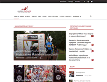 Tablet Screenshot of akademiatriathlonu.pl